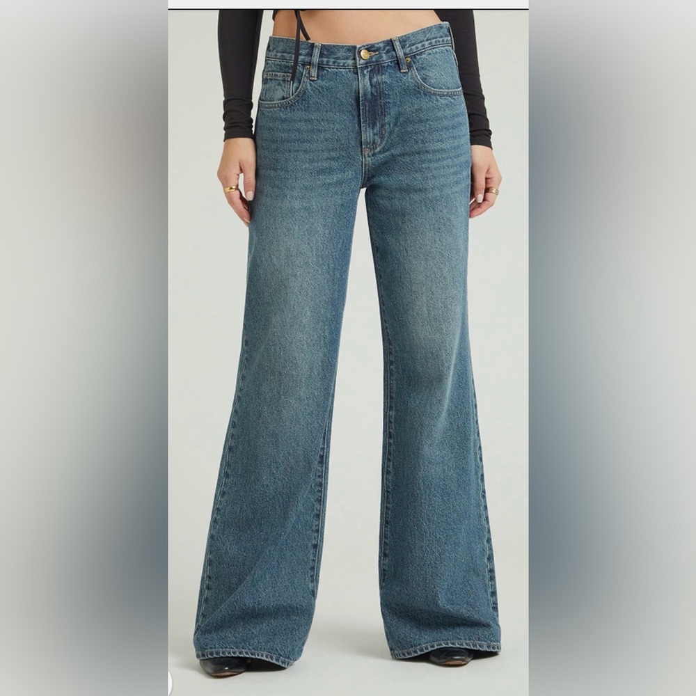 Lena Super Baggy Glitter Jeans
